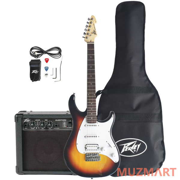 Peavey Raptor Plus Pack Sunburst (w/ Audition) Электрогитара