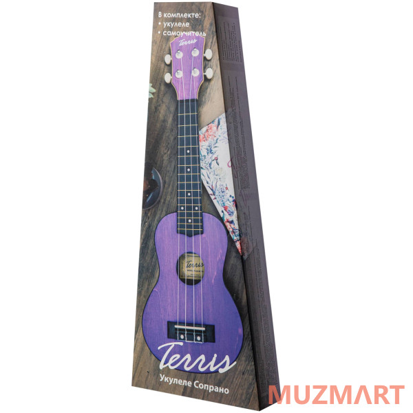 Terris PLUS-50 PNK Укулеле сопрано