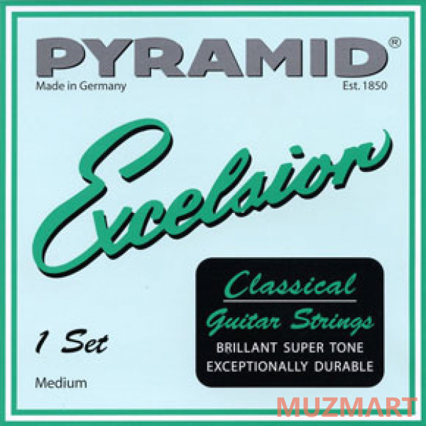 Pyramid 382200 Excelsior Струны для классической гитары, слабое натяжение
