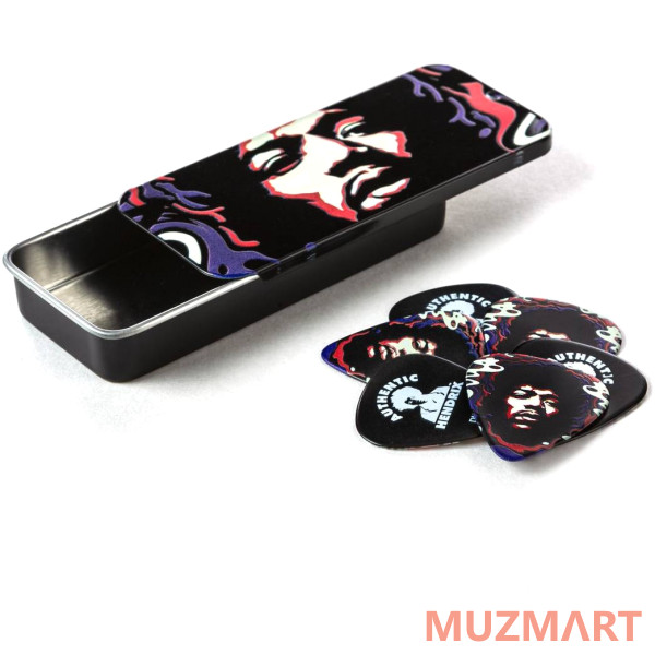 Dunlop HENDRIX STAR HAZE PICK TIN Набор медиаторов