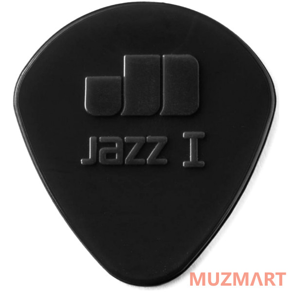 Dunlop NYLON JAZZ-6/PLYPK Медиаторы нейлоновые 1,1 черные