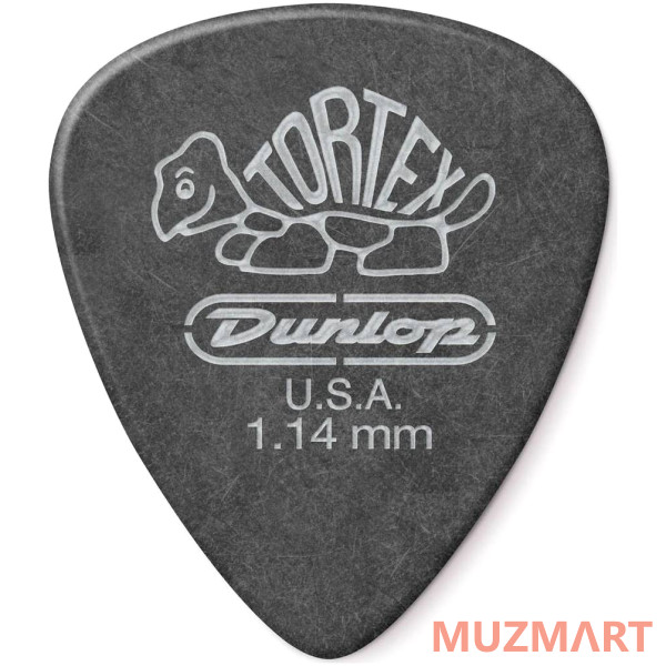 Dunlop TORTX PB STD-12/PLYPK Медиаторы черные 1,14 Std