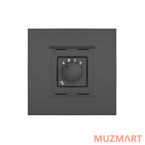 Powersoft WMP SELECTOR SQUARE BLACK 4-позиционный контроллер для удаленного управления усилителем