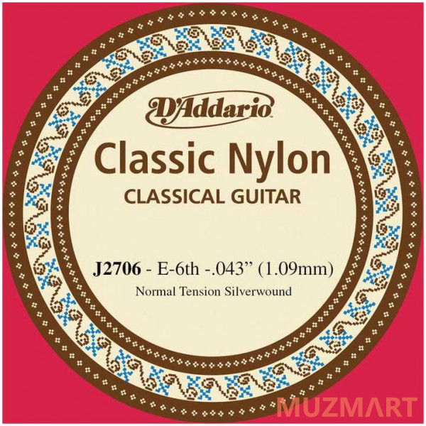 D'Addario J2706 Одиночная струна