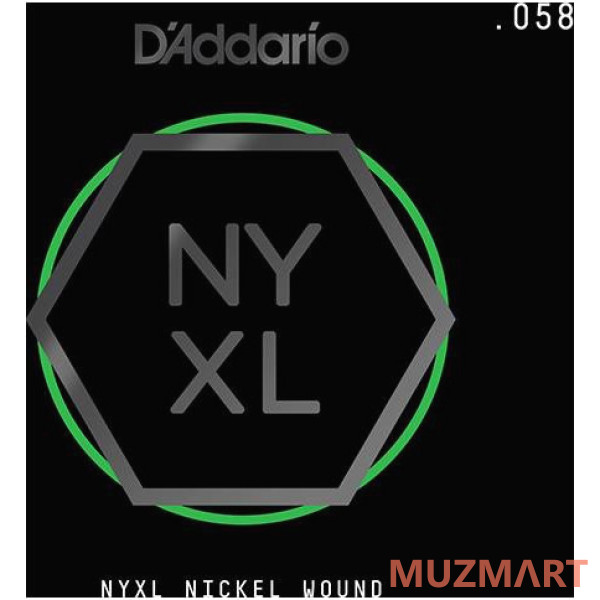 D'Addario NYNW058 - NYXL Одиночная струна