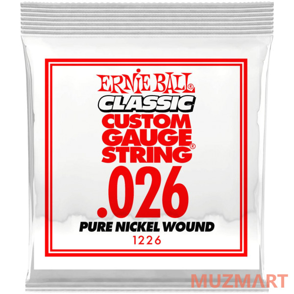 Ernie Ball 1226 Одиночная струна для электрогитары