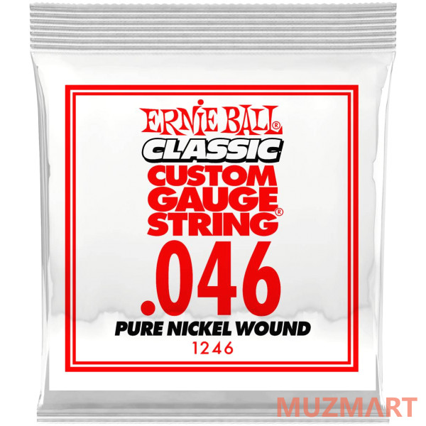Ernie Ball 1246 Одиночная струна для электрогитары
