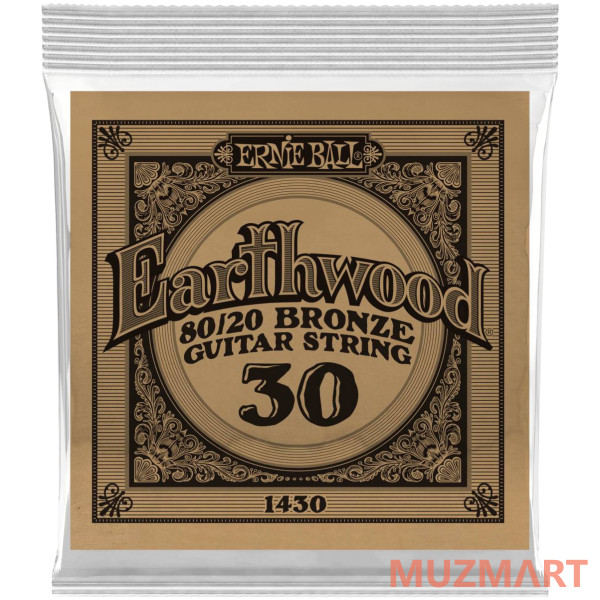 Ernie Ball 1430 Одиночная струна для электрогитары