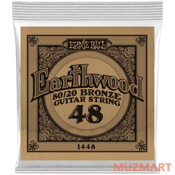 Ernie Ball 1448 Одиночная струна для электрогитары