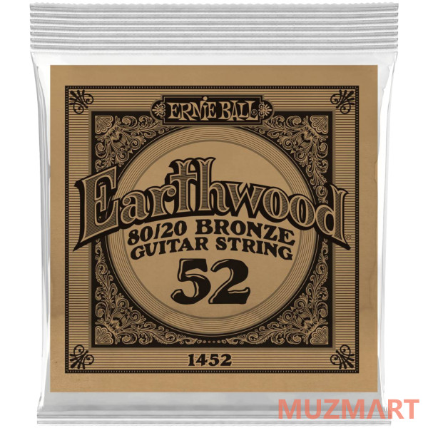 Ernie Ball 1452 Одиночная струна для электрогитары