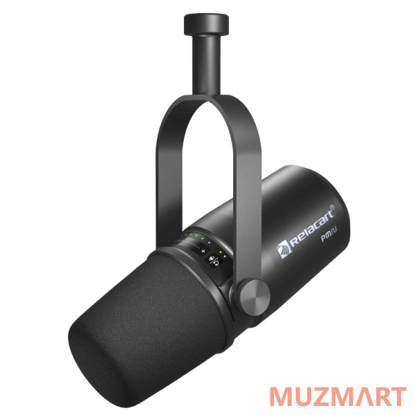 Relacart PM2 Кардиоидный динамический микрофон с держателем
