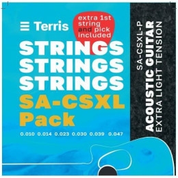 Terris SA-CSXL-Pack Струны для акустической гитары
