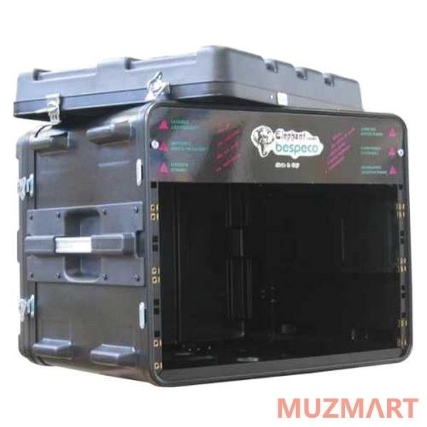 Bespeco RM8 Кейс рэковый переносной 8U закрытый