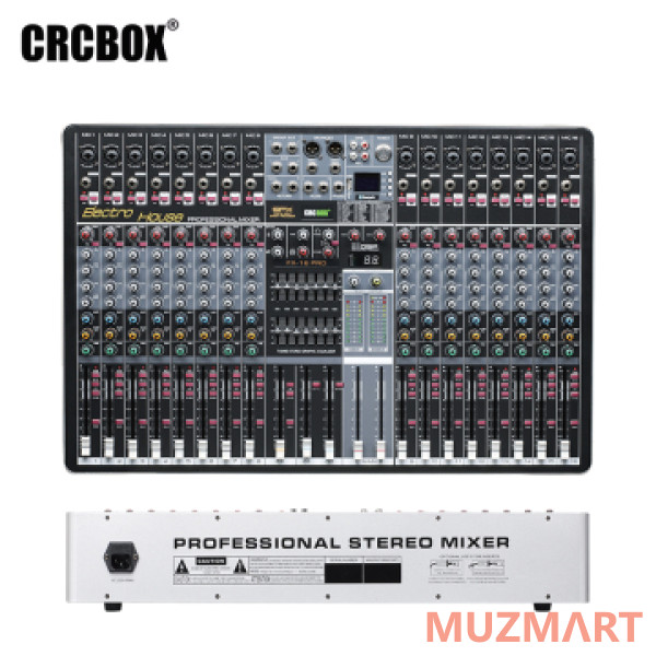 CRCBOX FX-16 PRO Аналоговый микшер
