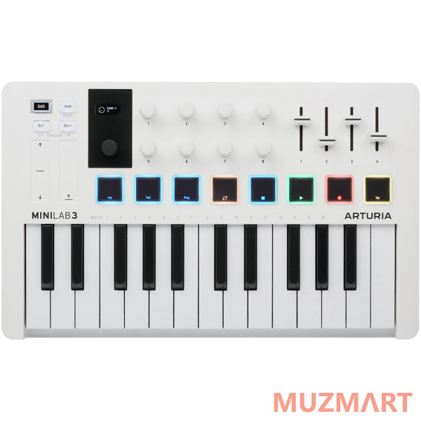 Arturia MiniLAB 3 25 клавишная MIDI-клавиатура - пэд-контроллер