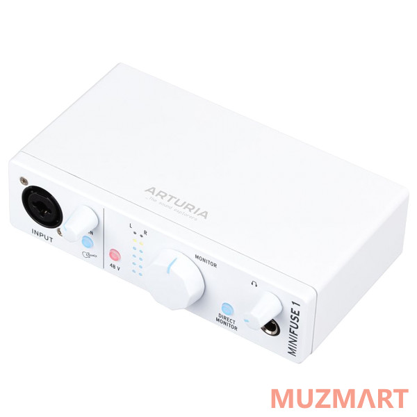 Arturia MiniFuse 1 White USB-аудиоинтерфейс
