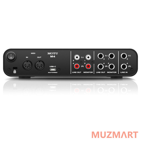 Motu M4 USB аудиоинтерфейс
