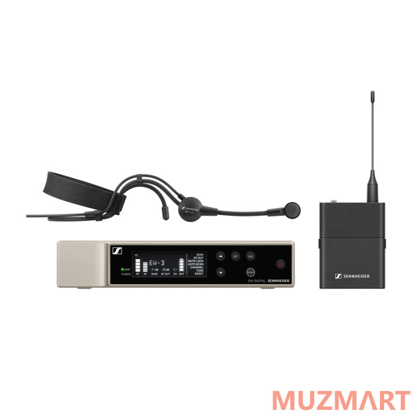 Sennheiser EW-D ME3 SET (R1-6) Цифровая радиосистема с поясным передатчиком и микрофон с оголовьем ME3