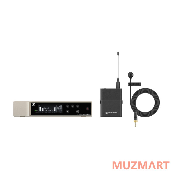 Sennheiser EW-D ME4 SET (Q1-6) Цифровая радиосистема с поясным передатчиком и петличным микрофоном ME4