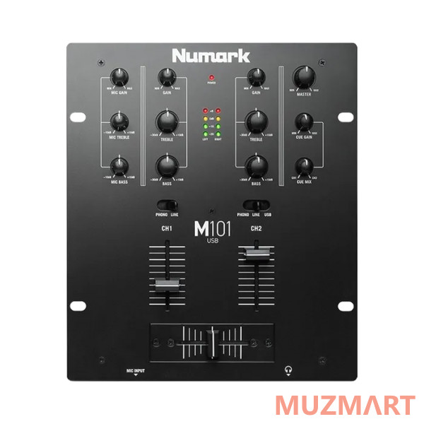 Numark M101 USB Black 2-канальный DJ микшер