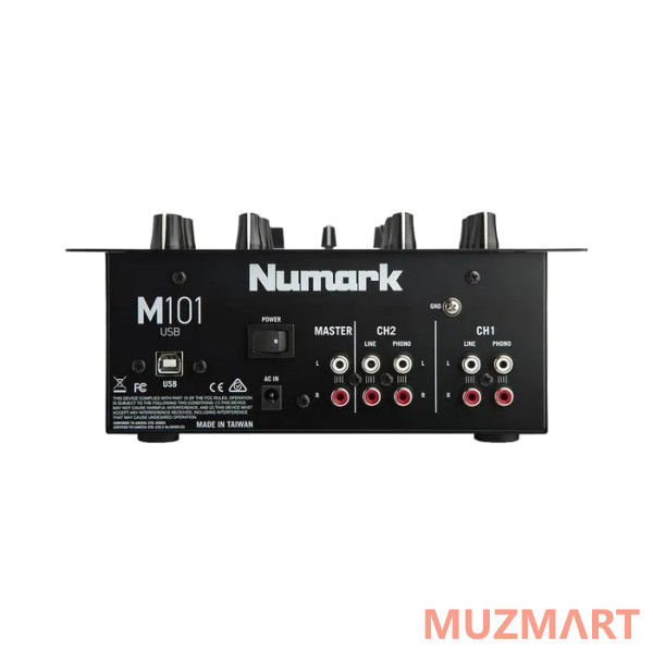 Numark M101 USB Black 2-канальный DJ микшер