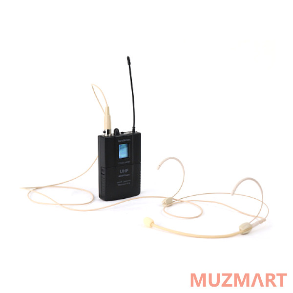 AuraSonics STAGE 200DBT Передатчик поясной, цифровой для приёмников STAGE 201/202DR, с головной гарнитурой