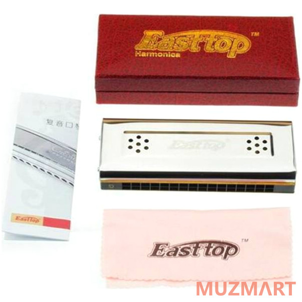 EASTTOP T16-2 Губная гармоника тремоло двусторонняя
