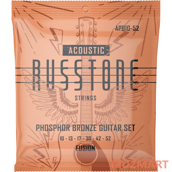 Russtone APB10-52 Струны для акустической гитары
