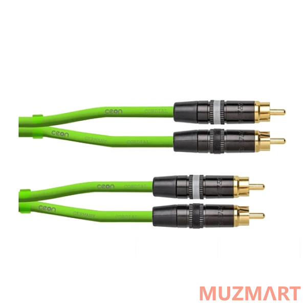 Cordial CEON DJ RCA 1,5 G Аудио кабель 2xRCA male - 2xRCA male, 1.5 м