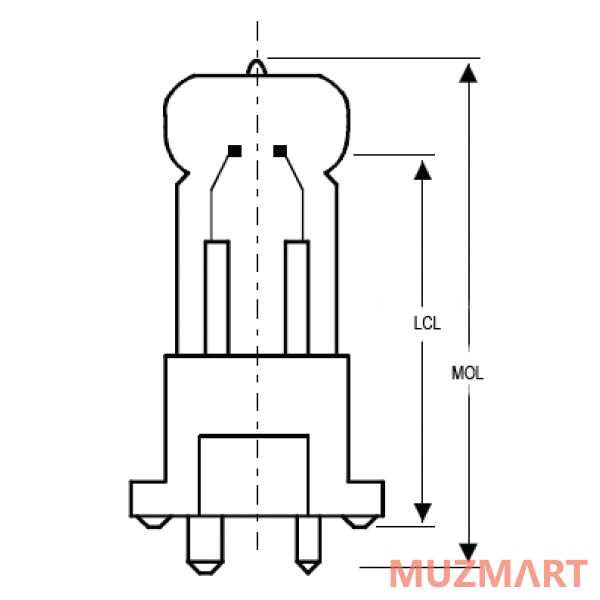 Osram Emh 150W/SE/70 FS1 Лампа галогенная 90V/150W