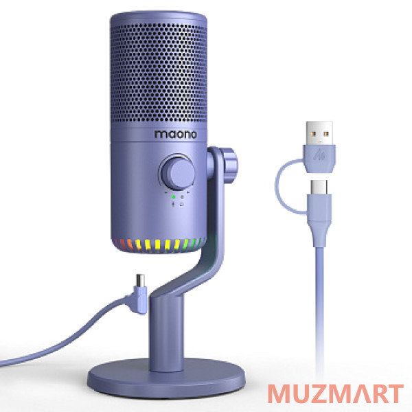 Maono DM30 (purple) Конденсаторный USB микрофон