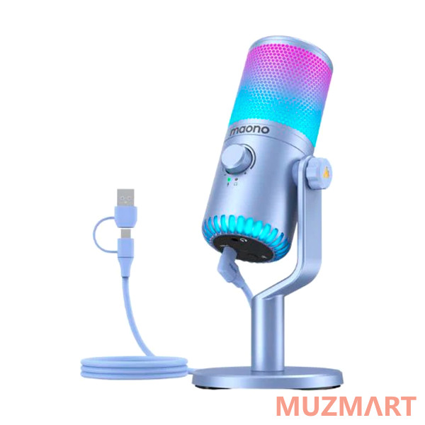 Maono DM30RGB (purple) Конденсаторный USB микрофон