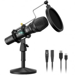 Maono AU-HD300T Микрофон студийный, динамический кардиоидный