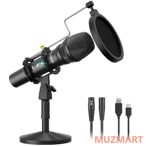 Maono AU-HD300T Микрофон студийный, динамический кардиоидный