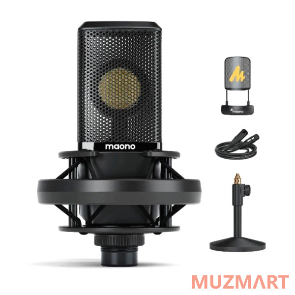 Maono AU-PM500Т Микрофон студийный, конденсаторный кардиоидный