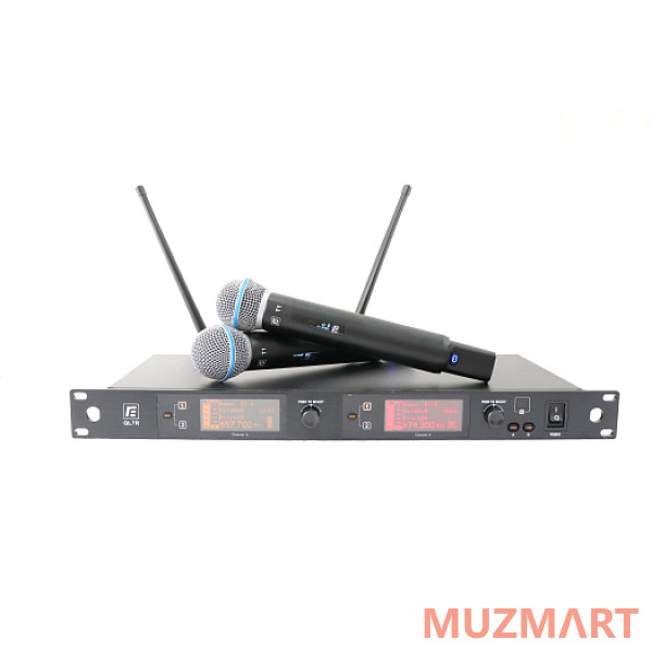 RFIntell QL7R/T1-A 651,800-683,400 МГц 2-канальная радиосистема