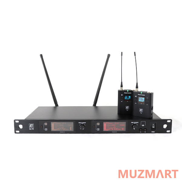 RFIntell QL7R/T2-B 720,500-754,000 МГц 2-канальная радиосистема