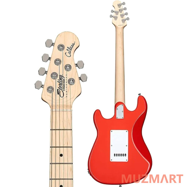 Sterling by Music Man CUTLASS SSS FIESTA RED Электрогитара