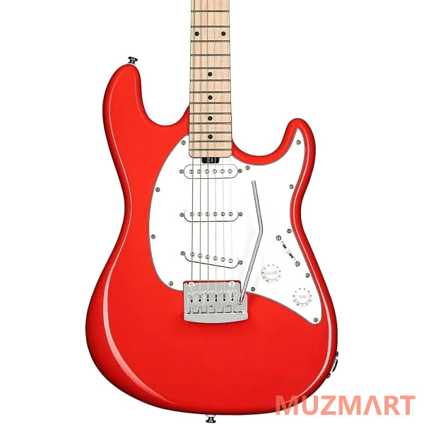 Sterling by Music Man CUTLASS SSS FIESTA RED Электрогитара