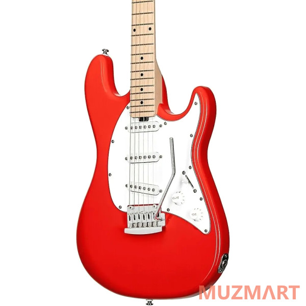 Sterling by Music Man CUTLASS SSS FIESTA RED Электрогитара