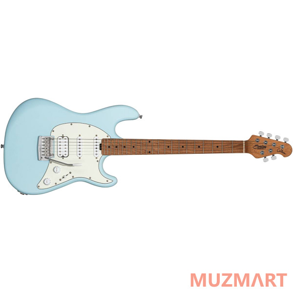 Sterling by Music Man CUTLASS HSS DAPHNE BLUE SATIN Электрогитара