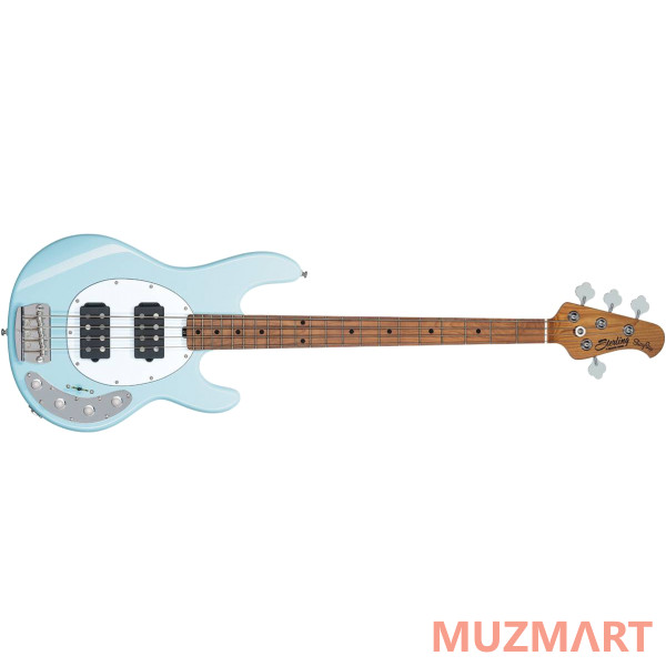 Sterling by Music Man STINGRAY HH DAPHNE BLUE Бас-гитара