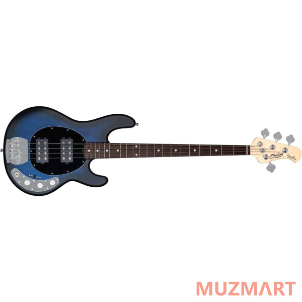 Sterling by Music Man STINGRAY HH PACIFIC BLUE BURST Бас-гитара