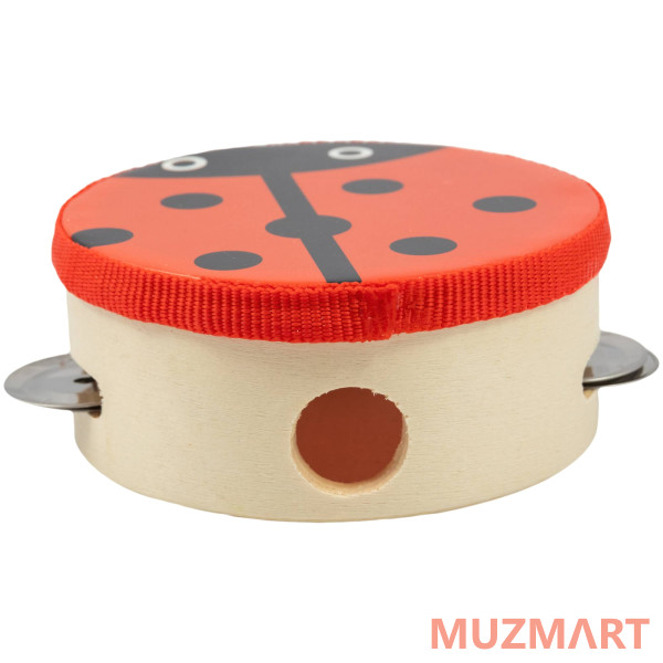 BEE DF601A LADYBUG Тамбурин с мембраной