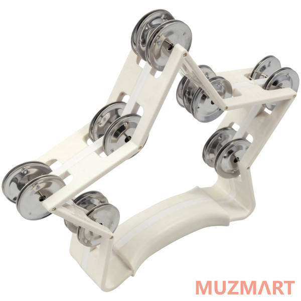 EASTTOP DF104 WHITE Тамбурин без мембраны