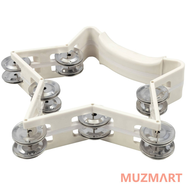 EASTTOP DF104 WHITE Тамбурин без мембраны
