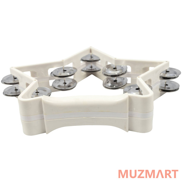 EASTTOP DF104 WHITE Тамбурин без мембраны