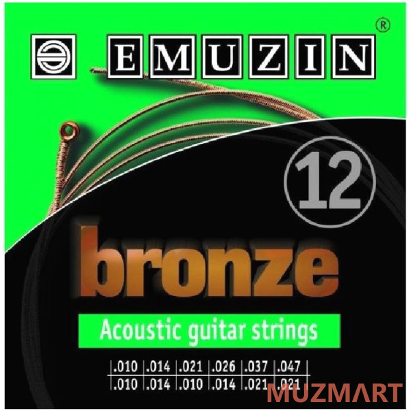 Emuzin 12a183 Струны для 12-струнной гитары
