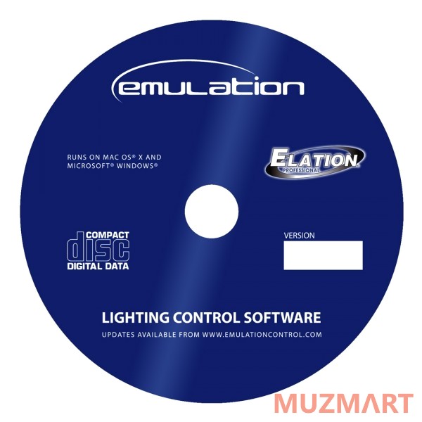 Elation EMULATION-DMX Software Програмное обеспечение для управления световыми приборами