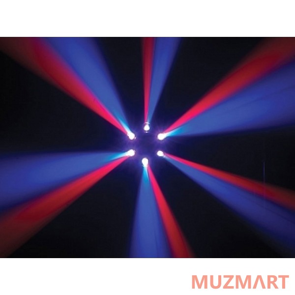 American DJ Nucleus Led Светодиодный прибор с шестью сканирующими головами